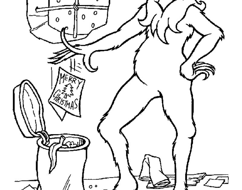 XMAS COLORING PAGES