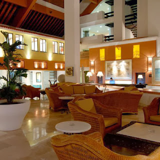 Promoción de viaje a Puerto Vallarta en el hotel Buenaventura Grand vista de la recepción