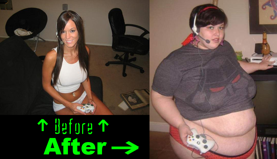 Extreme Video Game Addiction in Photos