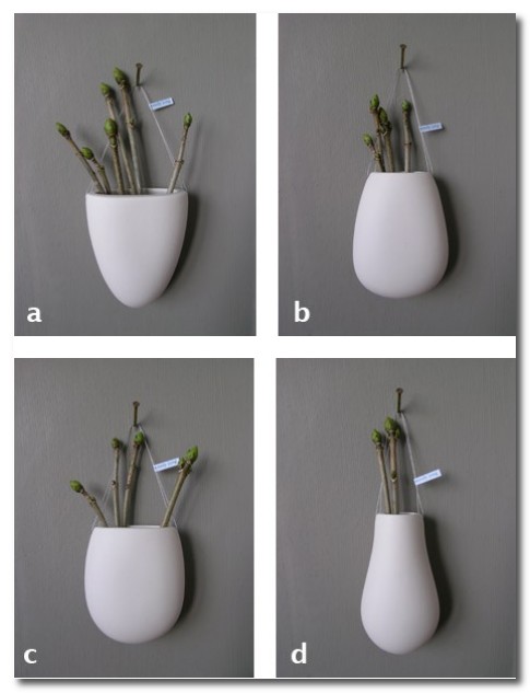 hub interiors porcelain drop vases