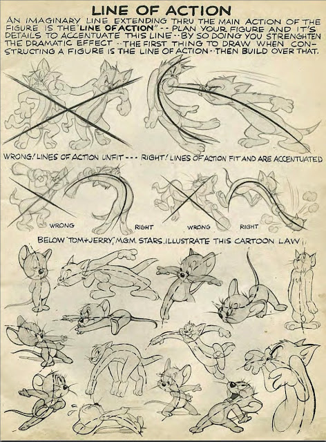 Line of Action by Preston Blair