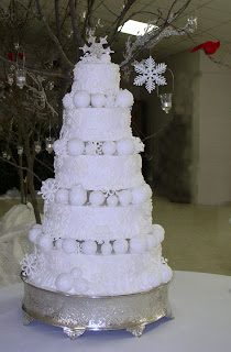 Winter Wedding Cake