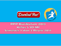 RPP Kelas 5 Kurikulum 2013 Semester 1 dan 2 Lengkap dengan KKM