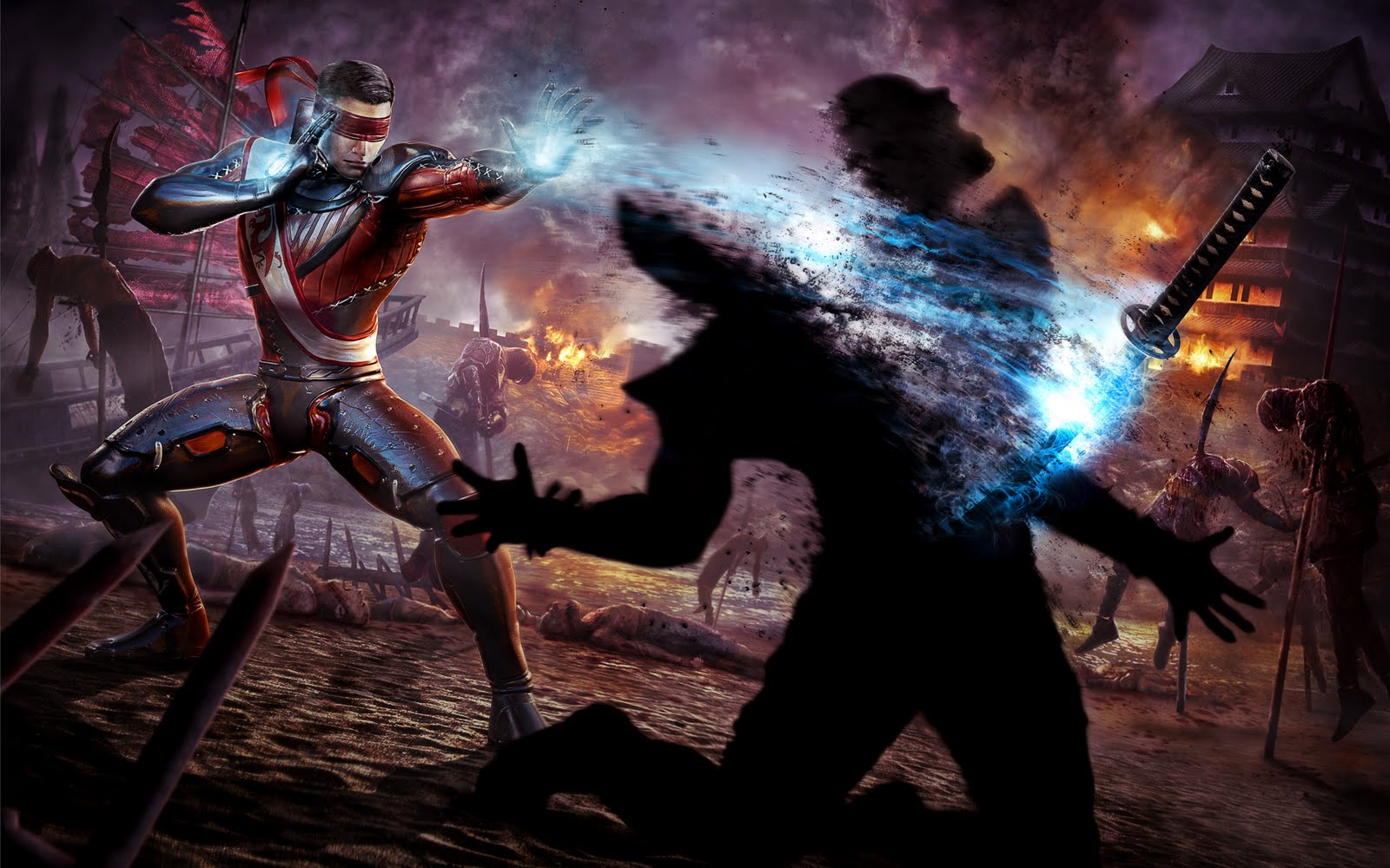 Wallpaper Mortal Kombat Begins 2011