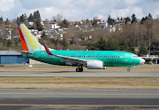 The aircraft was originally destined for AirTran Airways hence the Boeing BD . (bficpict)