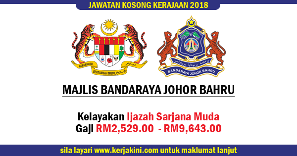 Jawatan Kosong 2018 Majlis Bandaraya Johor Bahru ...