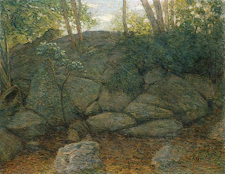 J Alden Weir, Woodland Rocks