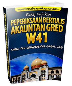 Panduan Peperiksaan Bertulis Akauntan W41