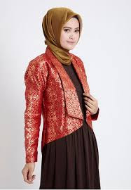 Model Baju Batik Remaja Muslimah Terbaru