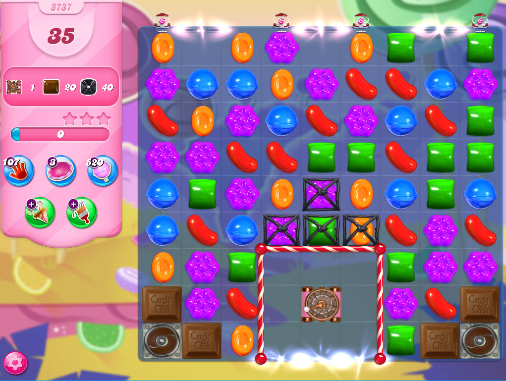 Candy Crush Saga level 3737