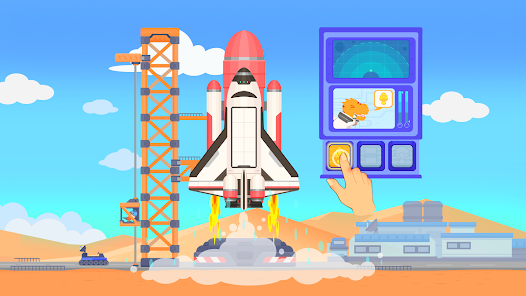 Dinosaur Rocket:Games for kids