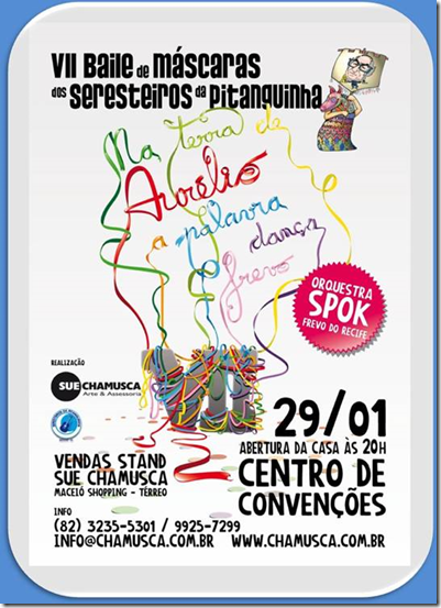 Baile de mascarar em Maceio