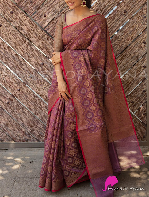 Handwoven Silk Sarees Online Shopping