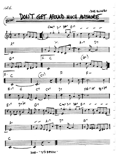Partitura Armónica Duke Ellington