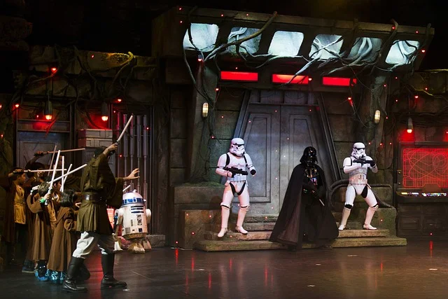 Attractions at Disneyland Paris- star wars