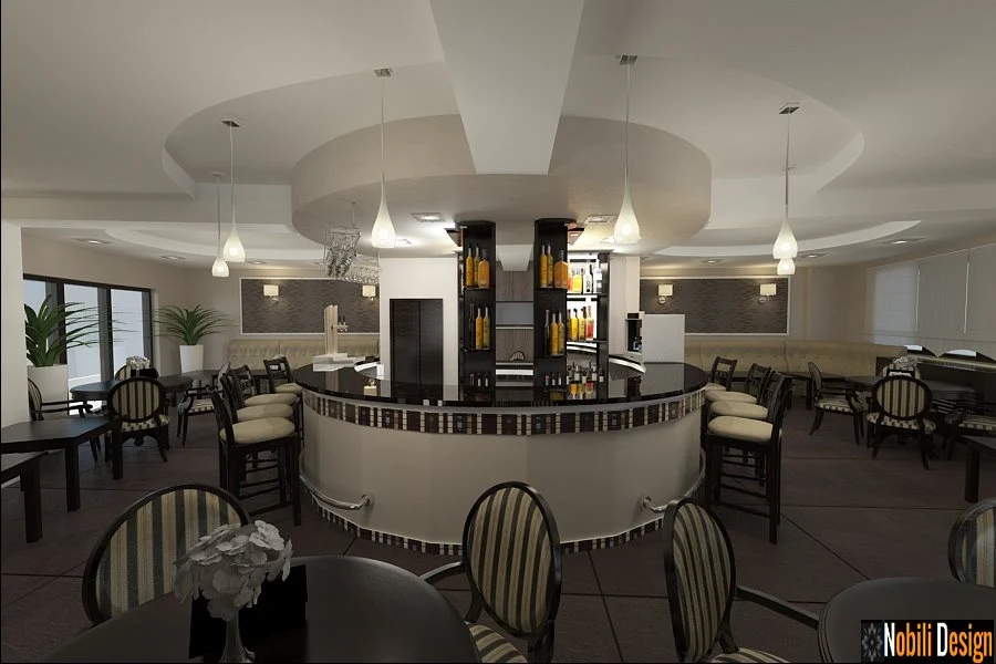 Design interior restaurante baruri in Bucuresti - Arhitect amenajari interioare