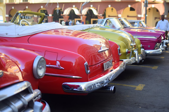 Classic American Cars in Havana Cuba