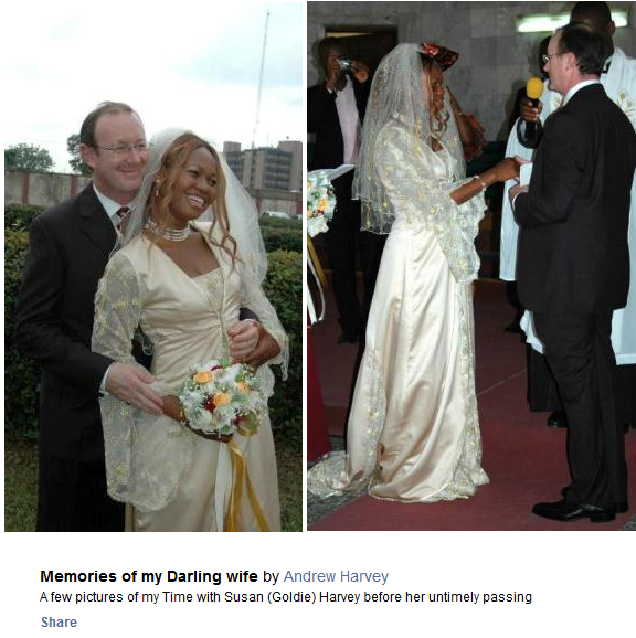 Goldie's Husband Andrew Harvey, Shared Photos Of Their Marriage