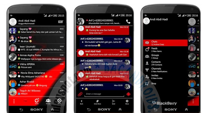 download app aBBM Revolution Black Red dan White Blue dengan Animated Background gif 2.7.0.23