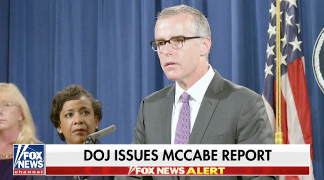 DOJ IG releases explosive report that led to firing of ex-FBI Deputy Director Andrew McCabe.