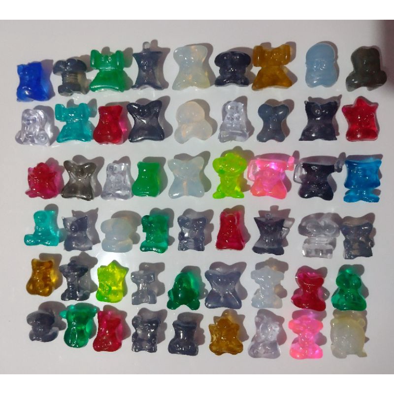 08 Original Gogo´s Crazy Bones 90´s Coca-Cola Geloucos Hielocos Brazil  Jellies