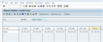 Vendor Aging Analysis Through SAP Report Painter