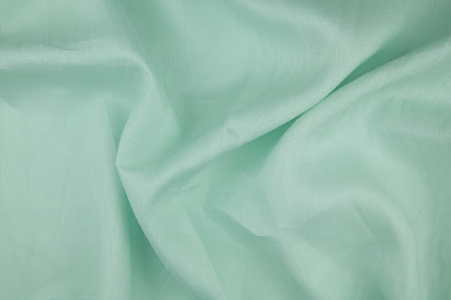 Soft Emerald Handkerchief Linen Fabric