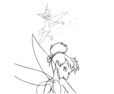 tinkerbell coloring pages