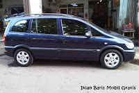 Chevrolet zafira biru tahun 2001, Iklan Baris Mobil Gratis