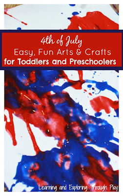 4th of July Arts and Crafts for Toddlers and Preschoolers