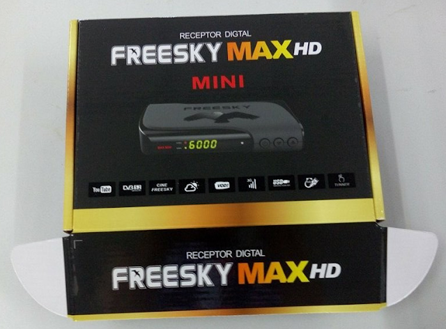 Freesky Max HD Mini Nova Atualização V1.54 - 18/06/2020