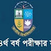 NU Honours 4th Year Result 2017 SMS Format