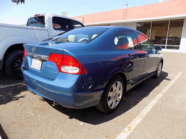 2009 Honda Civic LX- After repainting was complete at Almost Everything Autobody