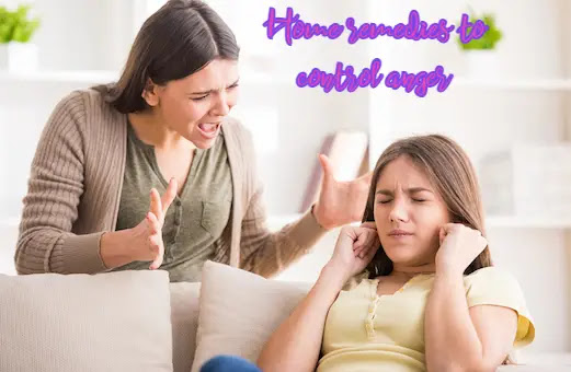 Home remedies to control anger