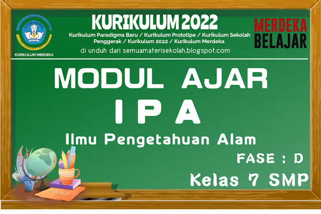 Modul Ajar IPA (Ilmu Pengetahuan Alam) Kelas 7 SMP Kurikulum Merdeka