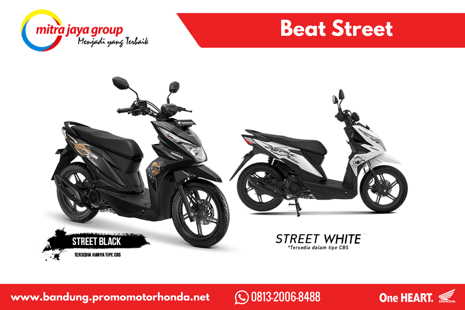  Harga  kredit motor  Honda  New Beat  Street  terbaru wilayah 