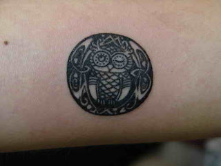 Tribal Owl Tattoos