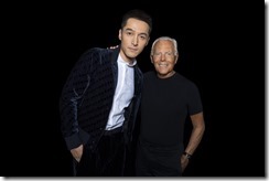 GIORGIO ARMANI  AND HU GE - SGP