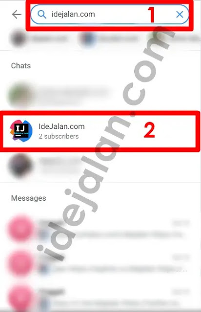 Cara Bergabung Grup Telegram Tanpa Undangan Admin Melalui Pencarian di HP Android dan Iphone