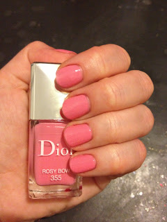 Dior, Dior nail polish, Dior nail lacquer, Dior Rosy Bow, nail, nails, nail polish, polish, lacquer, nail lacquer, mani, manicure, Valentine's Day