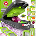  Mueller Pro-Series 10-in-1, 8 Blade Vegetable Slicer, Onion Mincer Chopper, Vegetable Chopper, Cutter, Dicer, Egg Slicer with Container