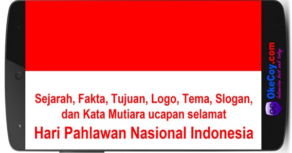 Sejarah Lengkap Hari Pahlawan Nasional Indonesia - OkeCoy 