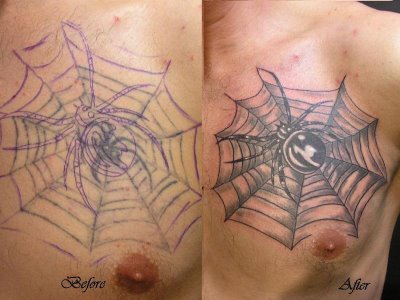 Spider Tattoo Designs For Mens