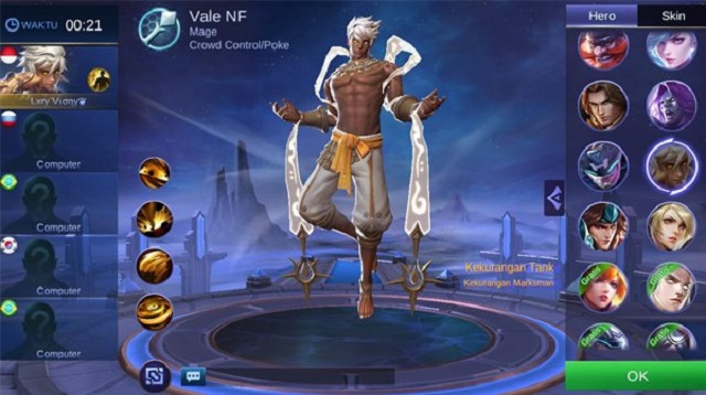 Cara Mencoba Hero Mobile Legends Sebelum Membeli