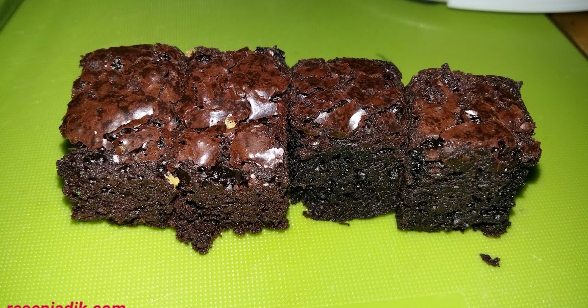 Resepi Brownies Kedut - Resepi Adik