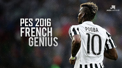 PES 2016 Paul Pogba Start Screen by apocaze