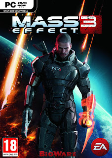 Mass Effect 3 pc dvd front cover
