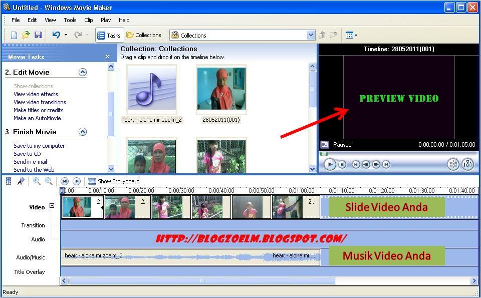 Cara Membuat Video Sederhana Dengan Menggunakan Album Foto (Tutorial)