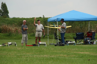 Johan and his crew preparing for launch