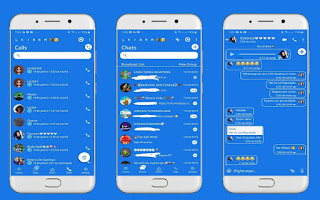 Blue 2 Theme For YOWhatsApp & Fouad WhatsApp By Leidiane